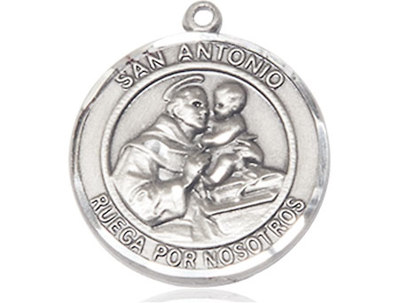Sterling Silver San Antonio Medal