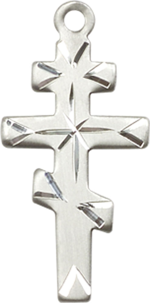 Sterling Silver Greek Orthodox Cross Medal