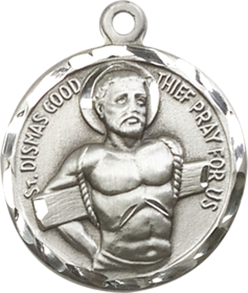 Sterling Silver Dismas Medal