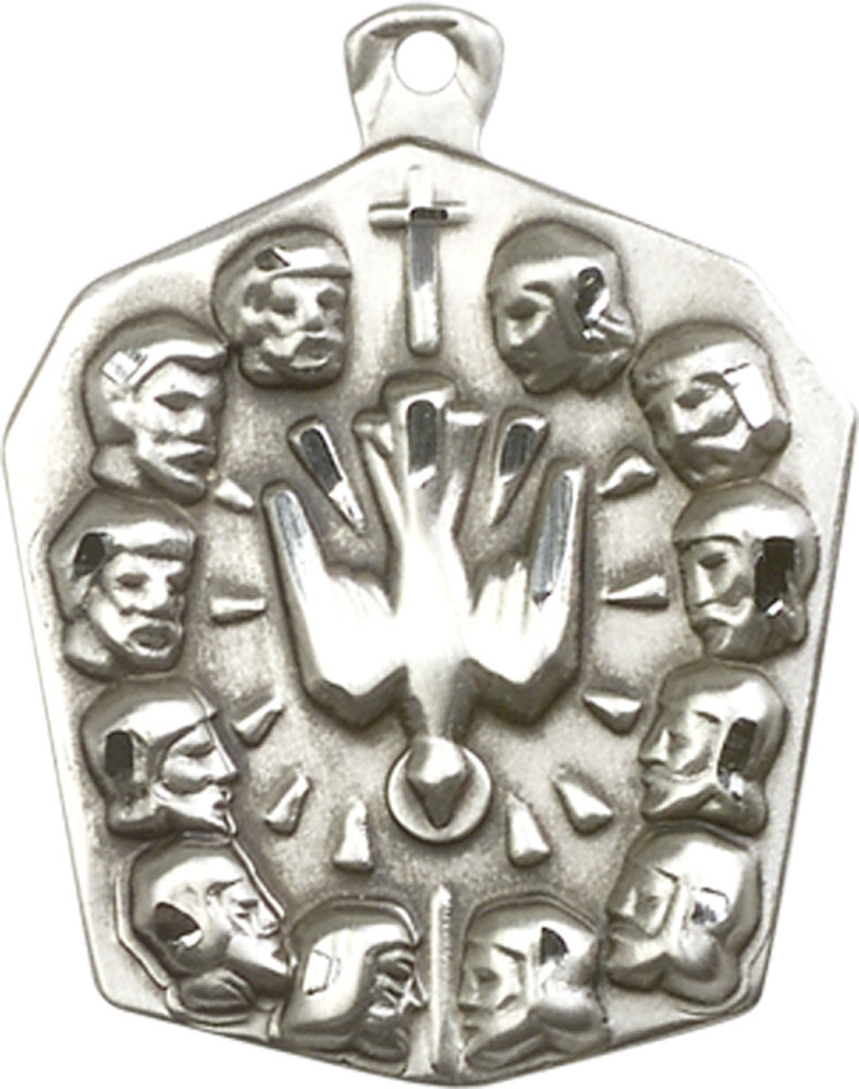 Sterling Silver Apostles Medal