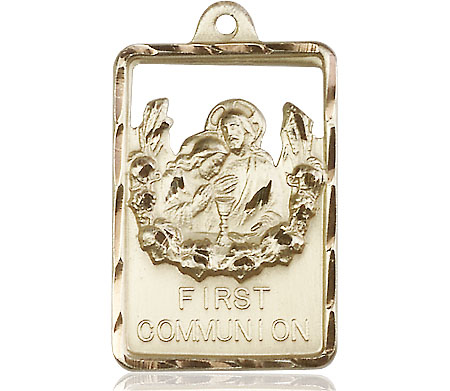 14kt Gold Filled Communion First Reconciliation Medal