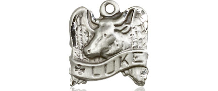 Sterling Silver Saint Luke Medal