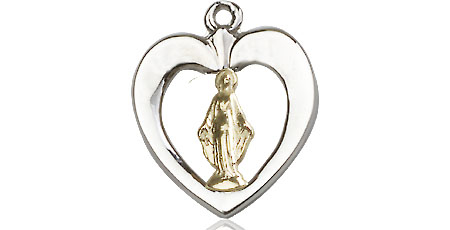 Two-Tone GF/SS Miraculous Medal