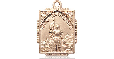 14kt Gold Saint Joan of Arc Medal