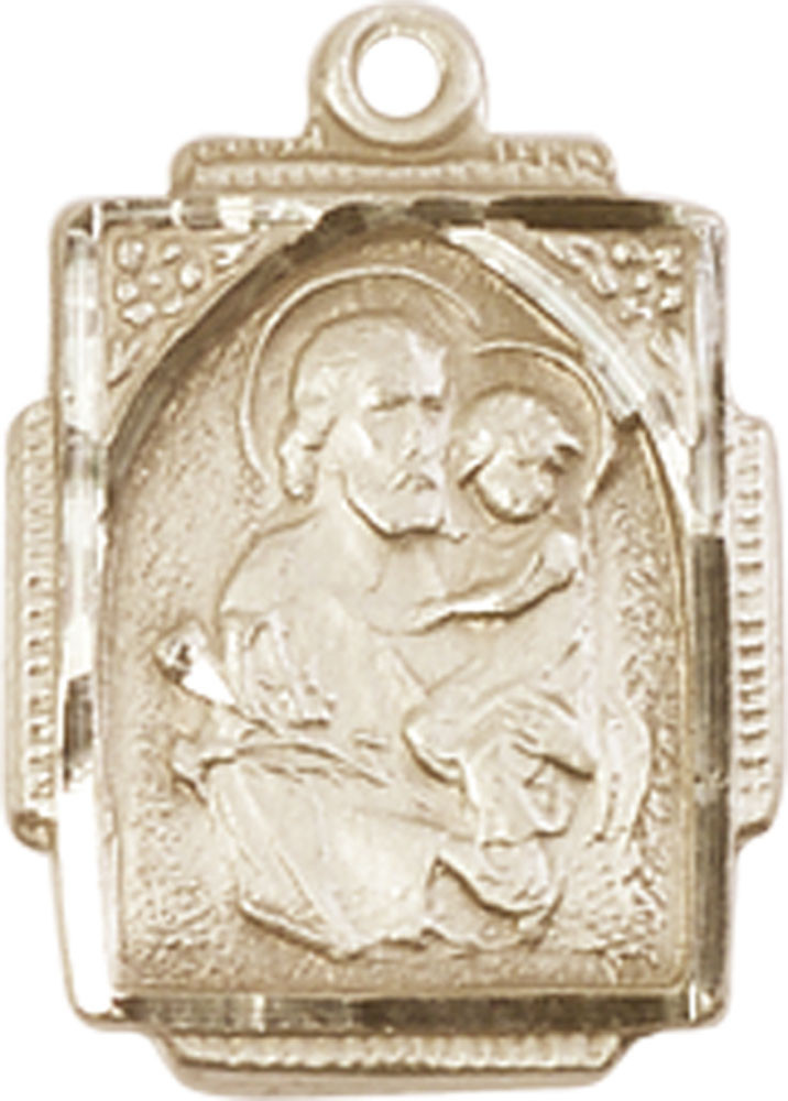 14kt Gold Saint Joseph Medal