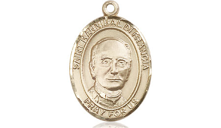 14kt Gold Saint Hannibal Medal