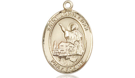 14kt Gold Saint John Licci Medal