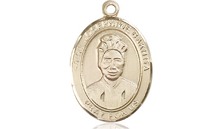 14kt Gold Saint Josephine Bakhita Medal