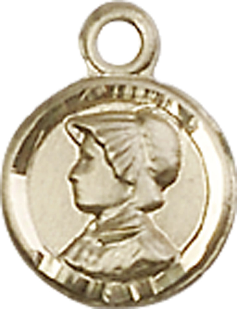 14kt Gold Saint Elizabeth Ann Seton Medal