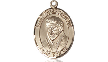 14kt Gold Saint Peter Canisius Medal