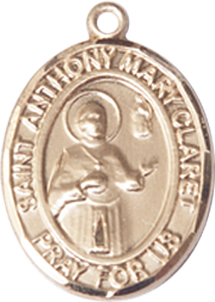 14kt Gold Saint Anthony Mary Claret Medal