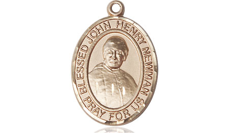 14kt Gold Blessed John Henry Newman Medal