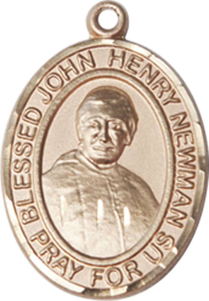 14kt Gold Blessed John Henry Newman Medal