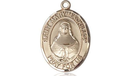 14kt Gold Saint Mary Mackillop Medal