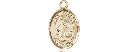 14kt Gold Saint Albert the Great Medal