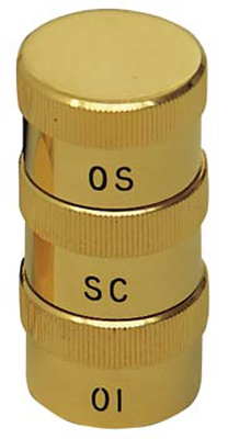 High Quality Heavy Gauge Stainless Steel Triple Oil Stock.  24k gold plated.