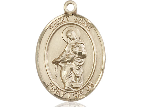 14kt Gold Filled Saint Jane of Valois Medal