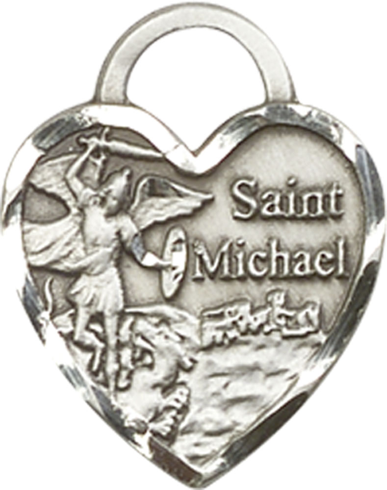 Sterling Silver Saint Michael the Archangel Medal