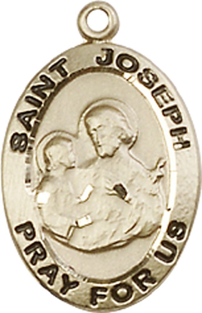 14kt Gold Filled Saint Joseph Medal