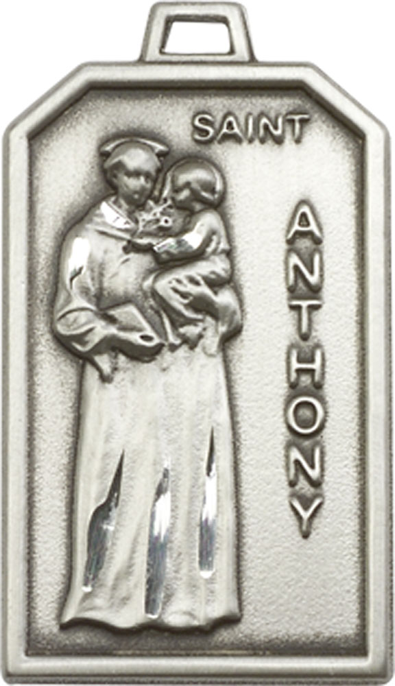 Sterling Silver Saint Anthony Medal