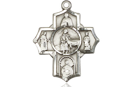 Sterling Silver 5-Way Special Needs Medal