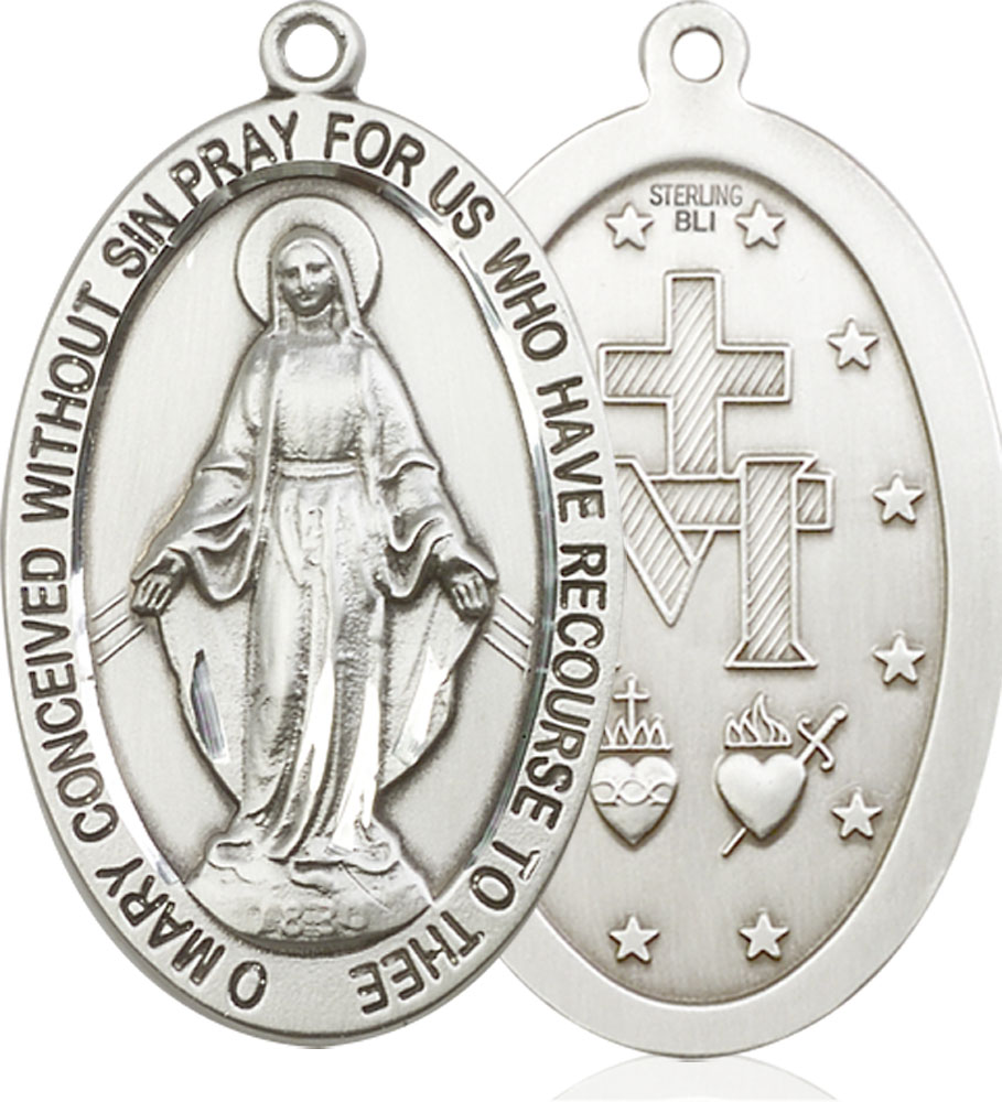 Sterling Silver Miraculous Medal