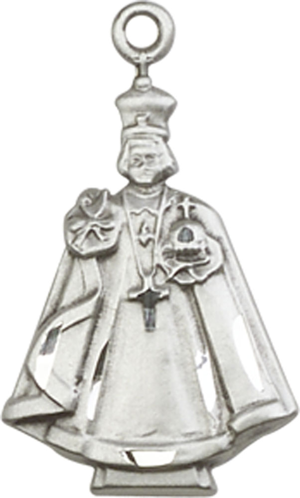 Sterling Silver Infant Figure Medal
