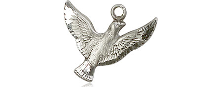 Sterling Silver Holy Spirit Medal