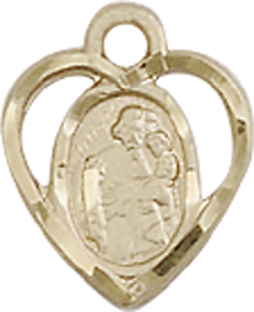 14kt Gold Filled Saint Joseph Medal