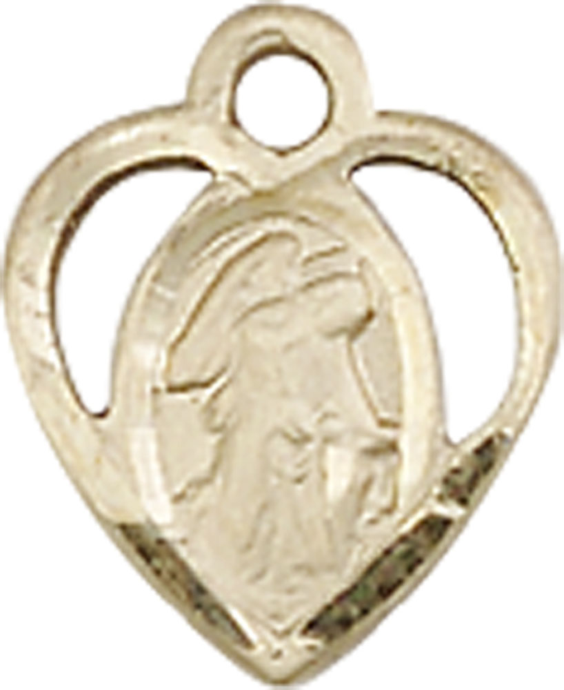 14kt Gold Filled Guardian Angel Medal