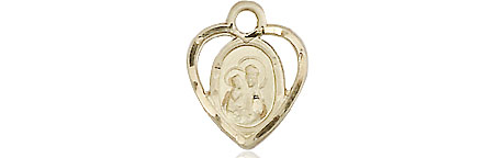 14kt Gold Filled Our Lady of Perpetual Health Medal