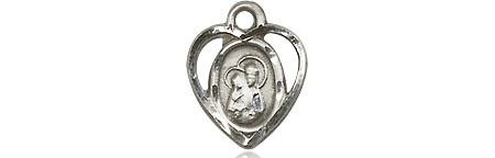 Sterling Silver Our Lady of Perpetual Health Medal