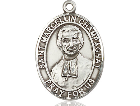 Sterling Silver Saint Marcellin Champagnat Medal