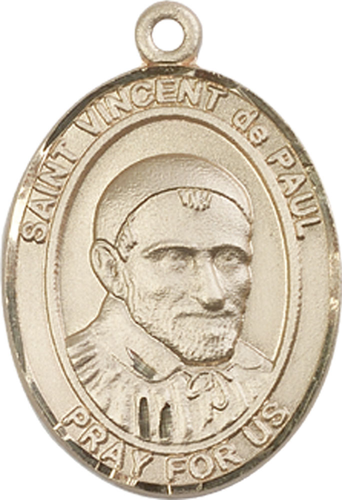 14kt Gold Filled Saint Vincent de Paul Medal