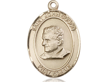 14kt Gold Filled Saint John Bosco Medal