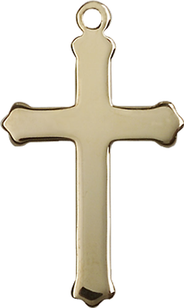 14kt Gold Cross Medal