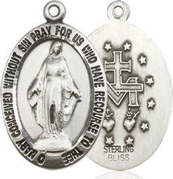 [4025SS] Sterling Silver Miraculous Medal