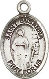 [9280SS] Sterling Silver Saint Susanna Medal