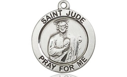 [4054SS] Sterling Silver Saint Jude Medal