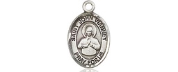 [9282SS] Sterling Silver Saint John Vianney Medal