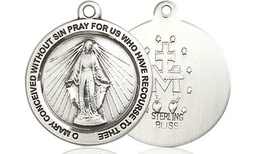 [4056SS] Sterling Silver Miraculous Medal