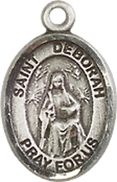 [9286SS] Sterling Silver Saint Deborah Medal