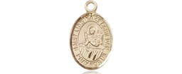 [9297GF] 14kt Gold Filled Saint Lidwina of Schiedam Medal