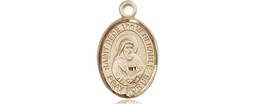 [9302GF] 14kt Gold Filled Saint Bede the Venerable Medal