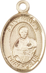 [9305GF] 14kt Gold Filled Saint Pius X Medal