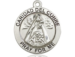 [4086SS] Sterling Silver Caridad del Cobre Medal