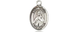[9312SS] Sterling Silver Saint Olivia Medal