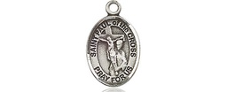 [9318SS] Sterling Silver Saint Paul of the Cross Medal