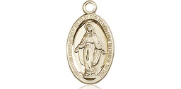 [4122MGF] 14kt Gold Filled Miraculous Medal