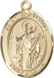 [9323GF] 14kt Gold Filled Saint Wolfgang Medal